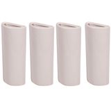 Concord Radiator bak luchtbevochtiger - pakket 6x stuks - wit - keramiek - verwarming waterverdamper