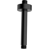 Wiesbaden Caral Douchearm met Plafondbevestiging - 30cm - Mat Noir