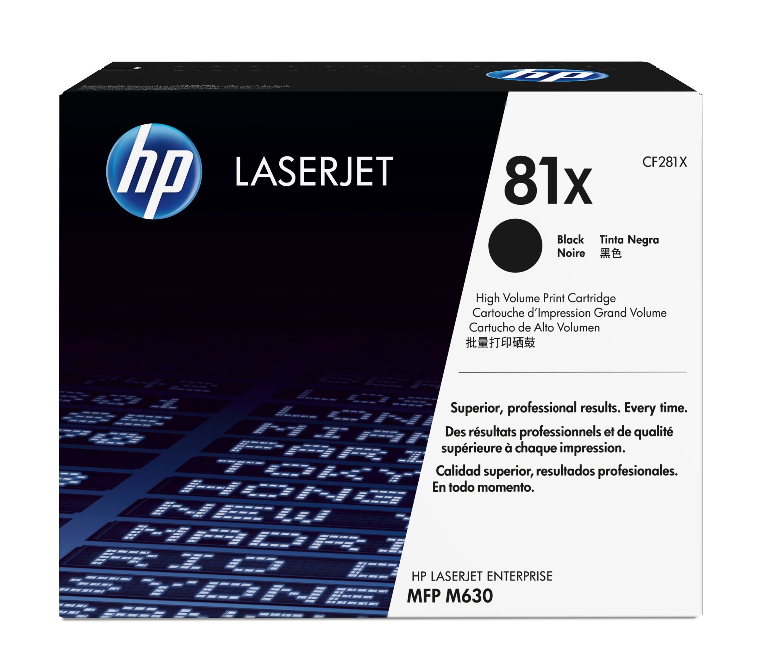 HP 81X High Capacity Black Toner Cartridge - Original