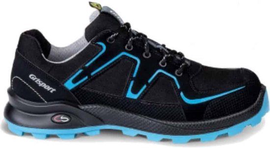 Grisport werkschoenen/-laarzen Grisport Cross Safety Enduro Werkschoen S3 Zwart/Blauw - Mannen - Zwart/Blauw - 39