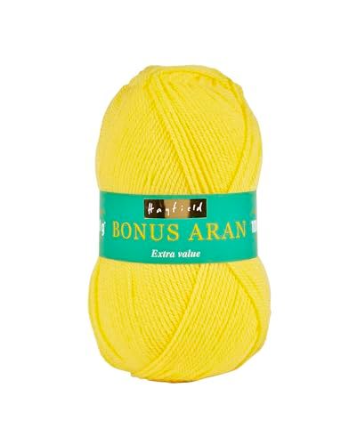 Hayfield Bonus Aran Garen - Heldere Citroen (819) - 100g