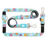 Max & Molly Multifunctionele hondenriem 2 m met 2 karabijnhaken, Blue Ocean/S schouderlijn, gevoerd, veilig en flexibel, comfort voor je trouwe metgezel