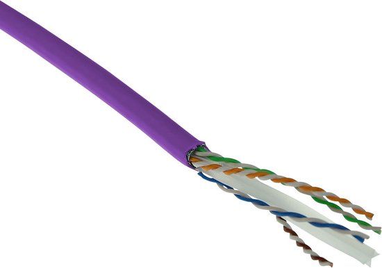 ACT FS6013 - Netwerkkabel - 305 m - Geel