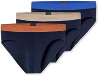 Schiesser Slip pour homme 3-pack Assorti 17