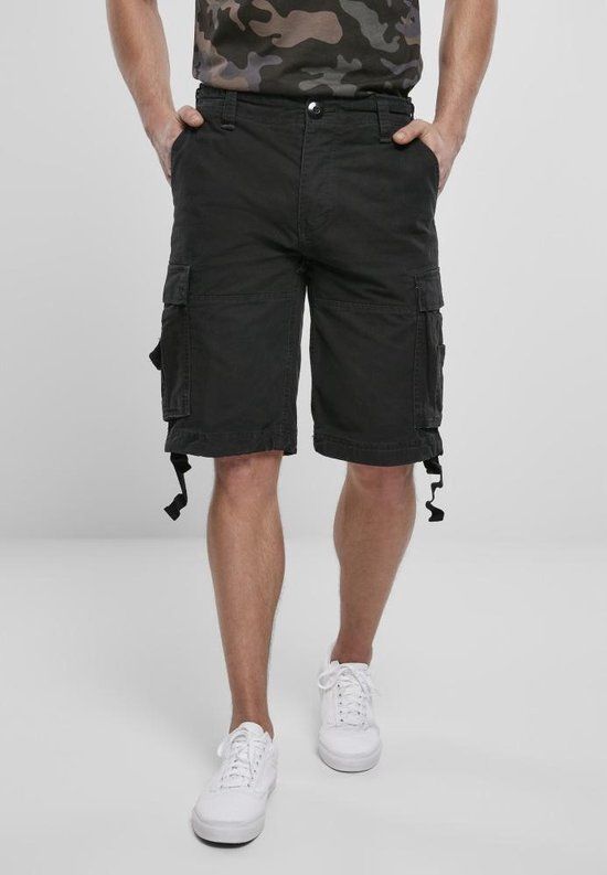 Brandit Vintage Heren Shorts - Zwart - 7XL