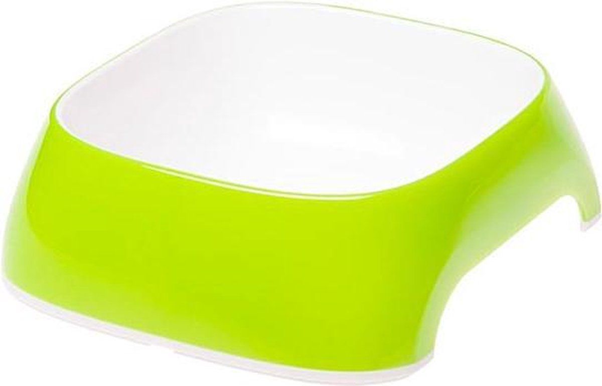 Ferplast Glam XS - Voerbak - Lichtgroen/Wit