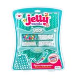 Bizak Jelly Bands 63335564-1 Set geurende armbanden om te ontwerpen en te personaliseren, inclusief 3D-bedels en 3D-bedels, geur van bosbessen en blauw, vanaf 4 jaar