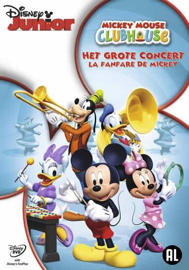 Walt Disney Mickey Mouse Clubhouse - Het Grote Concert - DVD