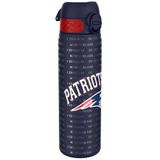 Ion8 Stalen Waterfles, 600 ml/20 oz, Lekvrij, Makkelijk te Openen, Veilige Vergrendeling, Vaatwasserbestendig, Hygiënische Flipcover, Draaggreep, Duurzaam, Reliëfprint, NFL Design