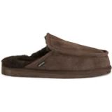 SHEPHERD OF SWEDEN Wilmer slippers heren bruin suède maat 42