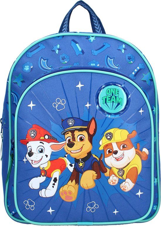 PAW Patrol Rugzak Pups On The Go 8,2l Blauw