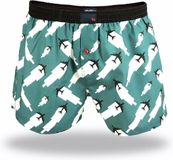Unabux Boxer Afdrukken Groen Dierenprint Katoen/Polyester Heren XL