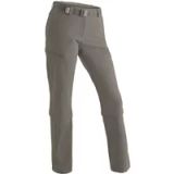 Maier Sports Arolla Zip Off Broek Kort Grijs/Bruin Dames Maat 38