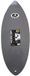 CBC Skimboard fibre de verre 55'' Blanc / Noir 140 cm