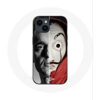 Maniacase Etui voor iPhone 14 Plus Berlijn La Casa de Papel Berlijn Masque Split