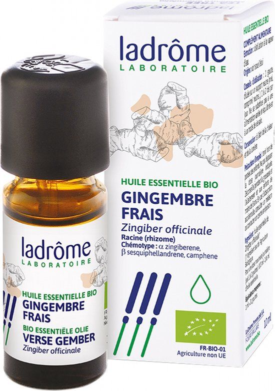 Ladrôme Verse Gember 10 ml olie