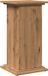 vidaXL Sokkel met opbergruimte 31x30x60 cm hout artisanaal eikenkleur