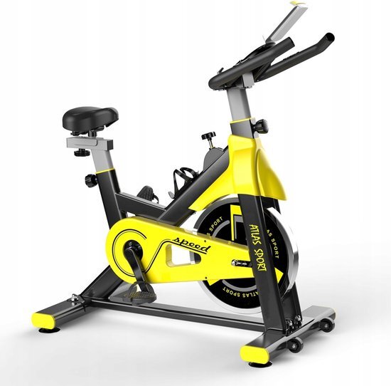 Viking Choice Hometrainer - Spinningfiets - meganische weerstand - geel