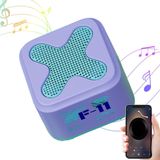 Merkloos / Sans marque Draadloze luidspreker - Compacte speaker - Muziek onderweg - Twee koppelen - 6 x 8 x 5 cm - Blauw