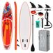 Icecat Planche de stand-up paddle gonflable - Planche de stand-up paddle 335x83x15 cm - Ensemble complet pour adultes - Pagaie réglable - Pompe à main - Sac à dos ISUP - Cordon de sécurité et sac étanche - Design SUPFR01D