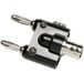 Fluke BP880 Adaptateur de mesure Bus BNC - Fiche banane 4 mm Empilable Noir