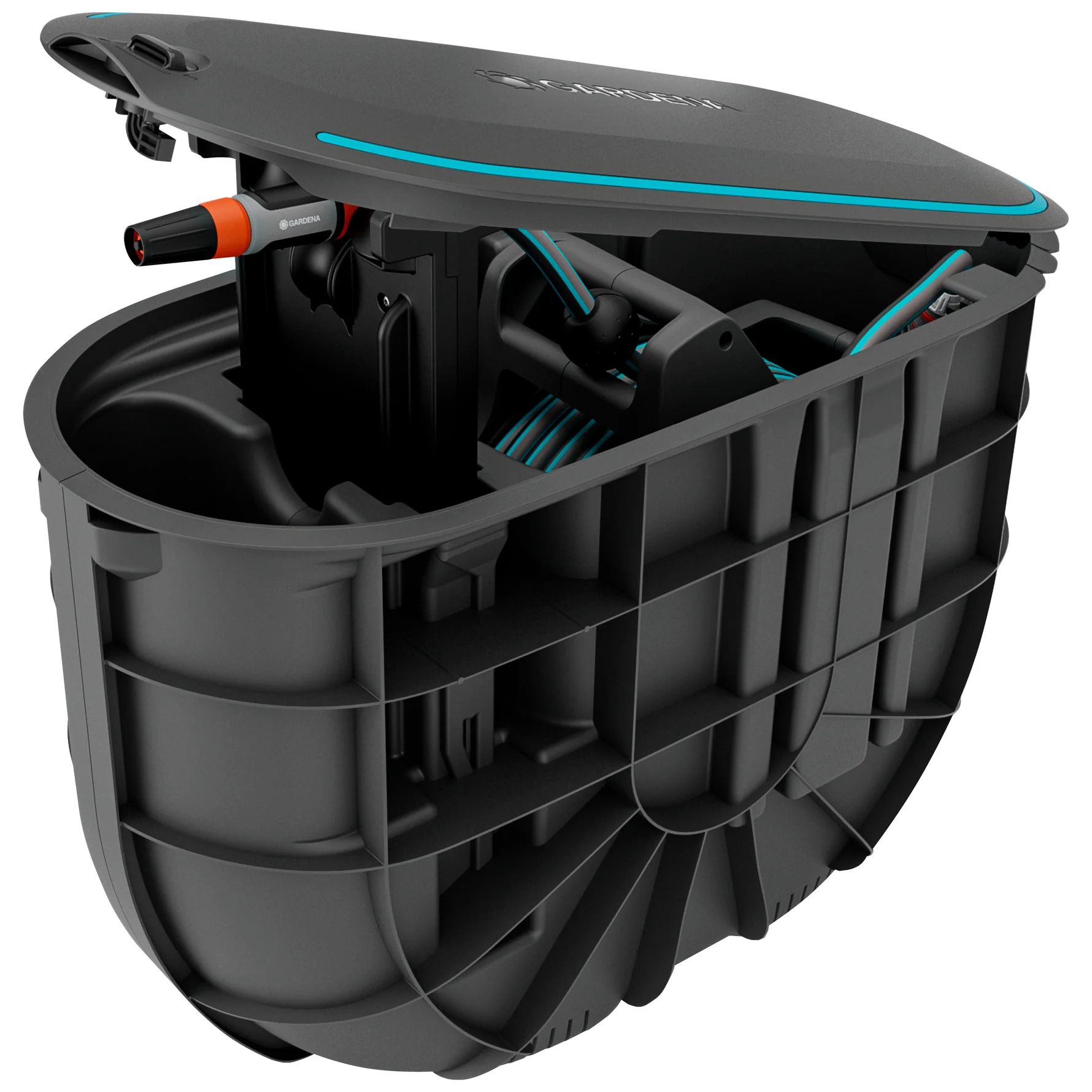 Gardena 18650-20 Tuinslanghaspel Automatisch Zwart 20m