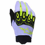 Alpinestars Full Bore V2 Jeugd motocrosshandschoenen Paars/neon Geel S
