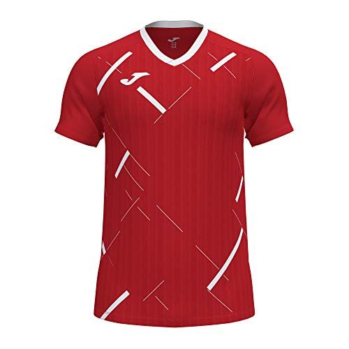 Joma Tiger III T-shirt met korte mouwen rood wit, 101903.602.M