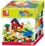 Sluban Kiddy Bricks - Basis Bouwstenen 415 stuks M38-B0502