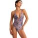 Selmark Maillot de bain 1 pièce femme Bohème
