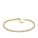 Fossil Damesarmband in messing met karabijnsluiting