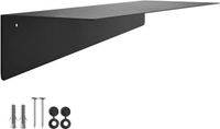 Sotech Wandplank HOVER-VII 350x130x80mm zwart