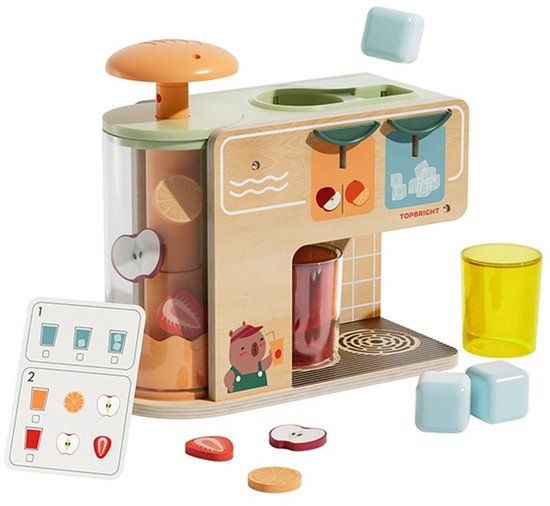Topbright Juice Boutique Houten Speelset Educatief Spel Nederlands