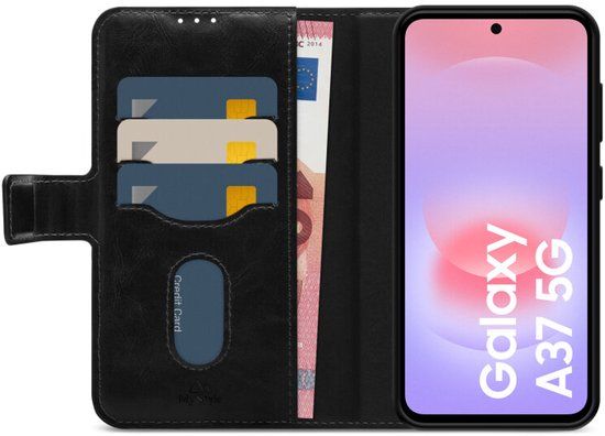 My Style 2in1 Magnet Gelly Wallet Case - Samsung Galaxy A37 5G - Black