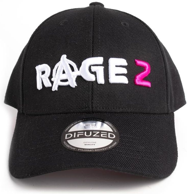 Difuzed - Bioworld Europe Rage 2 - Adjustable Cap - Black