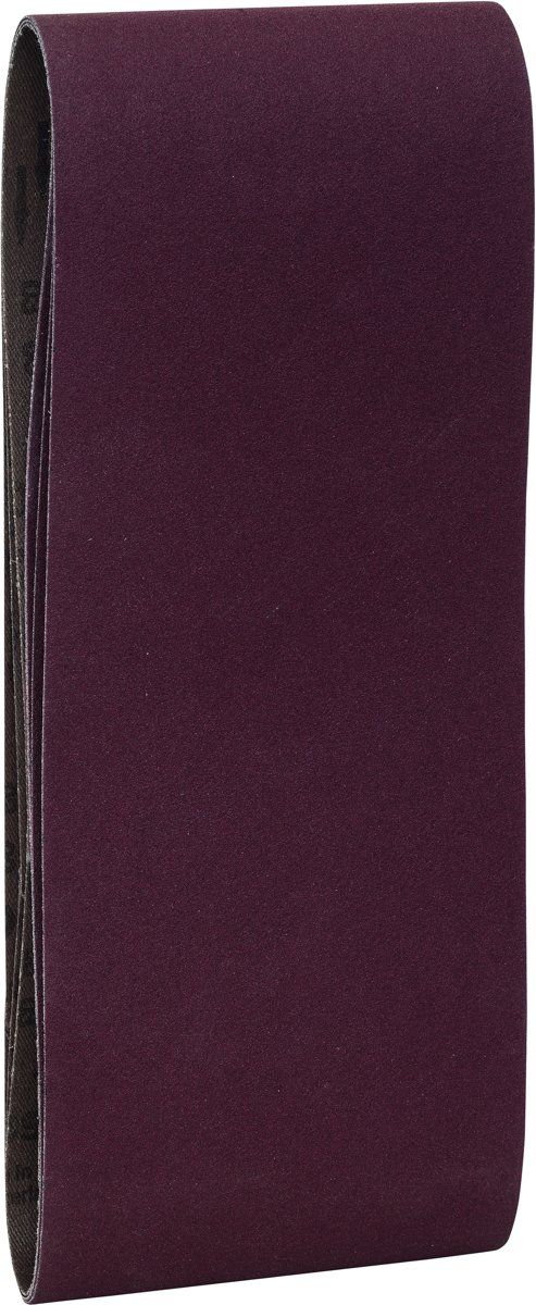 Bosch - 3-delige schuurbandenset voor bandschuurmachines rode kwaliteit 150 ongeperforeerd gespannen - 3165140388276