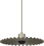 Osram Decor Plissee hanglamp, beige, staal, E27