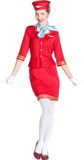Boland - Kostuum Stewardess Linda (S) - Volwassenen - Stewardess