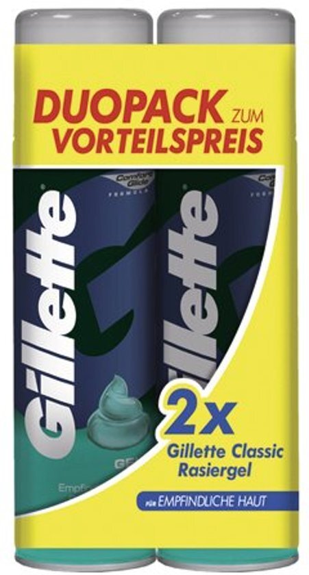 Gillette Scheergel 2 x 200 ml