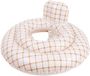Mrs Ertha Baby Zwemband Organic Squares Ø60cm