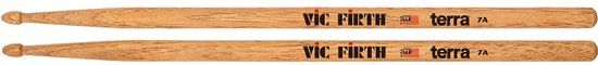 Vic Firth PVF 7AT Terra drumstokken hickory met houten tip