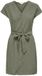 ONLY ONLARIS LIFE SHORT CAP DRESS WVN CC V-hals Korte mouw Smokey Olive Viscose/Polyester
