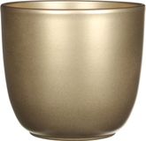 Mica Decorations Tusca Pot de fleurs - H14 x Ø14,5 cm - Or