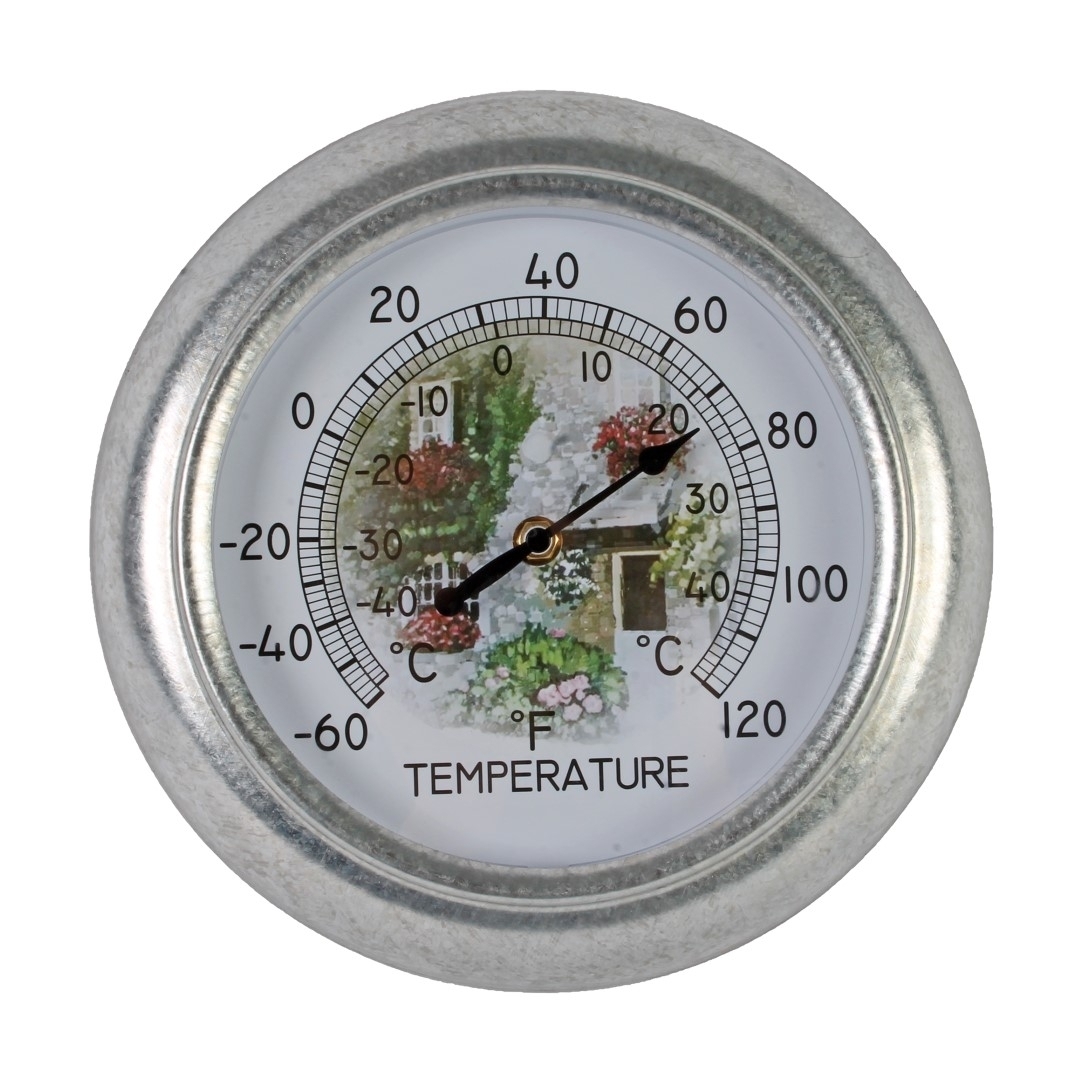 Talen Tools Thermometer analoog rond 25 cm