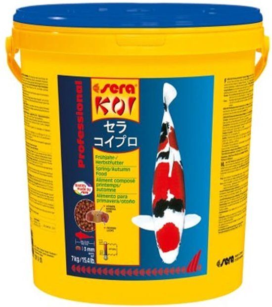 Sera KOI Professional voorjaars-/herfstvoer 7 Kg