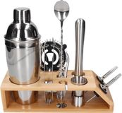 Barman set 10 l met standaard zilveren shaker Cobbler