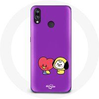 Maniacase Etui voor Huawei P20 Lite BTS Bangtan Sonyeondan BT21 Tata V Chimmy Jimin