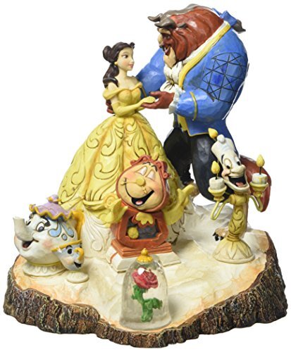 Disney Traditions Disney-tradities beeldje, schoonheid en het beest