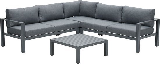 Garden Impressions Fora loungeset 4-delig - mint grijs