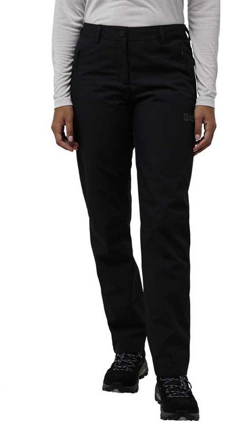 Jack Wolfskin Parana Broek Zwart 44 / Short Vrouw